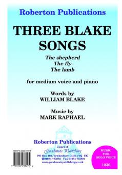 Three Blake Songs 