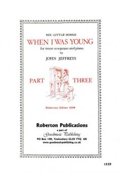 When I Was Young (Part Three) 