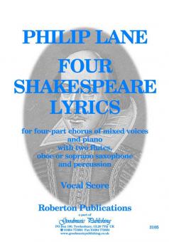 Four Shakespeare Lyrics 