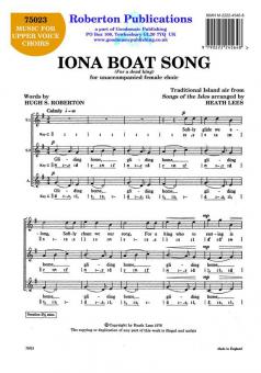 Iona Boat Song 