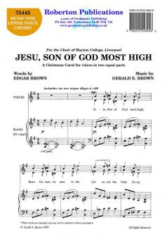 Jesu Son Of God Most High 