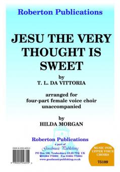 Jesu The Very Thought Is Sweet 