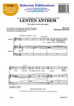 Lenten Anthem 