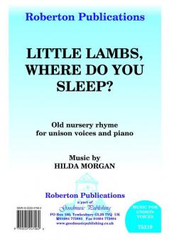 Little Lambs, Where Do You Sleep? 