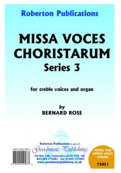 Missa: Voces Choristarum Series 3 