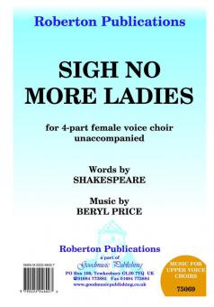 Sigh No More Ladies 