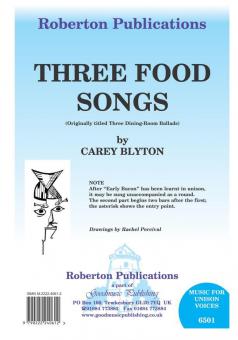Three Food Songs 
