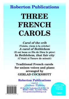 Three French Carols 