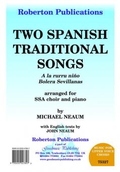 Two Spanish Traditional Songs 