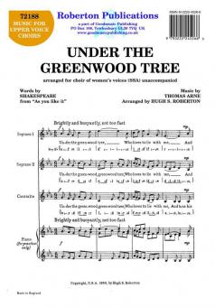 Under The Greenwood Tree 
