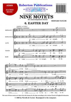 9 Motets No. 6 