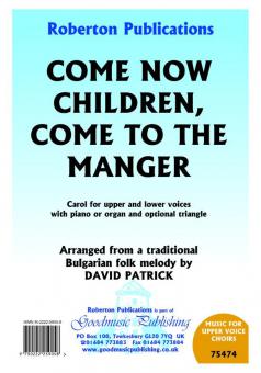 Come Now Children (Sa And/Or Tb) 