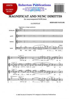Magnificat And Nunc Dimittis 