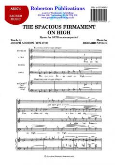 Spacious Firmament On High 