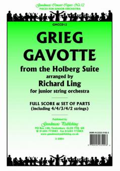 Gavotte Holberg Suite 