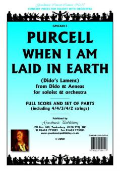 When I Am Laid in Earth 