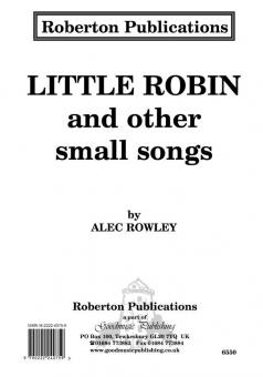 Little Robin & Other Small Songs 
