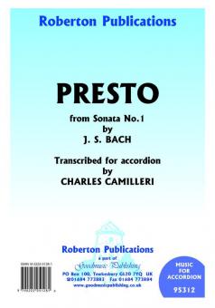 Presto (Sonata 1) 