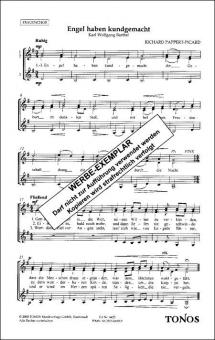 Engel haben kundgemacht 