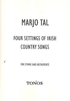 Four settings Of irish country songs 