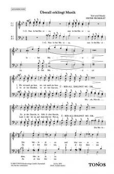 Überall erklingt Musik 