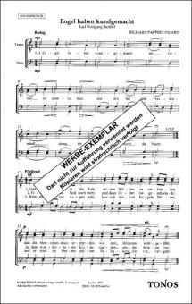 Engel haben kundgemacht 