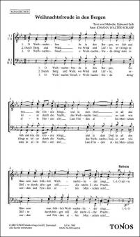 Weihnachtsfreude in den Bergen 