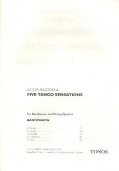 Five Tango Sensations 