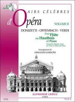Airs Celebres d'Operas, Vol. 2 (Livre Avec CD) 