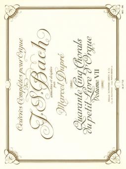 Oeuvres Completes pour Orgue Vol.7 