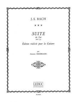 Suite in A-Dur BWV 997 