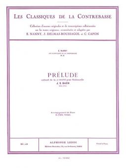 Suite No.2 pour Violoncelle: Prelude 