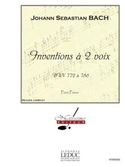 15 zweistimmige Inventionen BWV 772-786 
