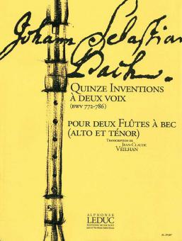15 zweistimmige Inventionen BWV 772-786 