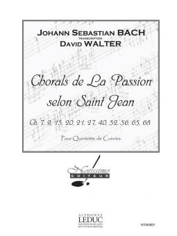 Chorals de La Passion Selon Saint Jean 