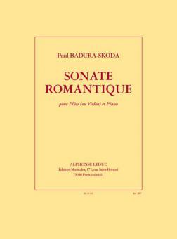 Sonate Romantique pour Flute ou Violon et Piano 