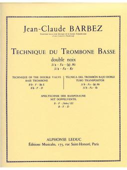 Technique Du Trombone Basse 
