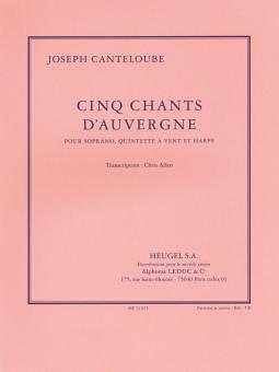 5 Chants d'Auvergne 
