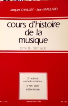 Cours D Histoire De La Musique 