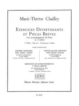 Exercices Divertissants et Pieces Breves Vol. 1 