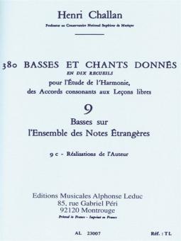 380 Basses et Chants Donnes Vol. 09 