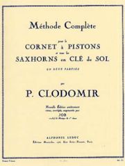 Methode Complète pour le Cornet à Pistons Vol. 1 