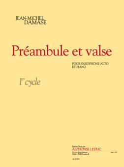Preambule et Valse (Cycle 1) pour Saxophone Alto 