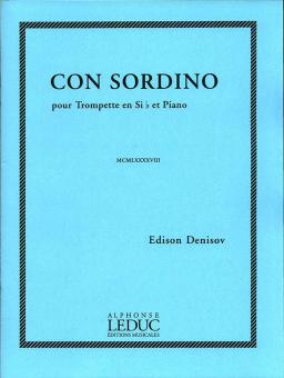 Con Sordino pour Trompette et Piano 