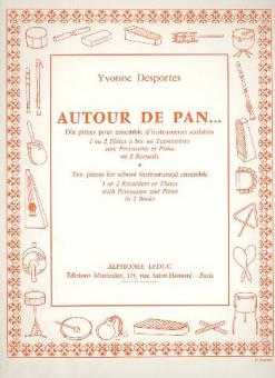 Autour de Pan ... Vol.2 / Partition 