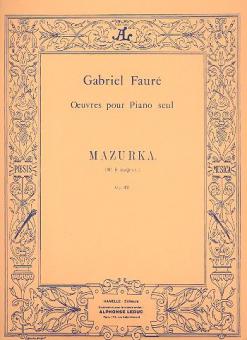 Mazurka Op. 32 