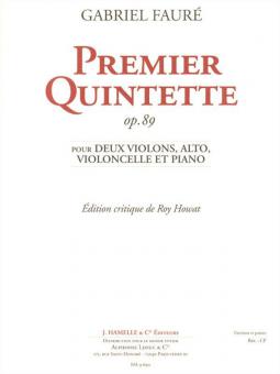 Premier Quintette, Op. 89 