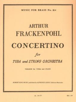 Concertino / Tuba And Strings 