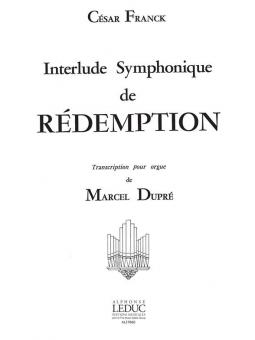 Interlude Symphonique De Redemtion / Orgue 