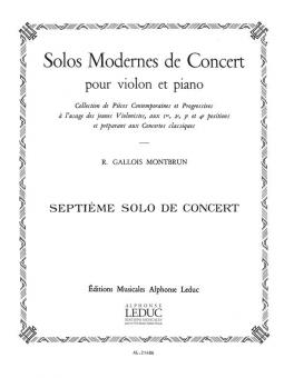 Solo De Concert No. 7 